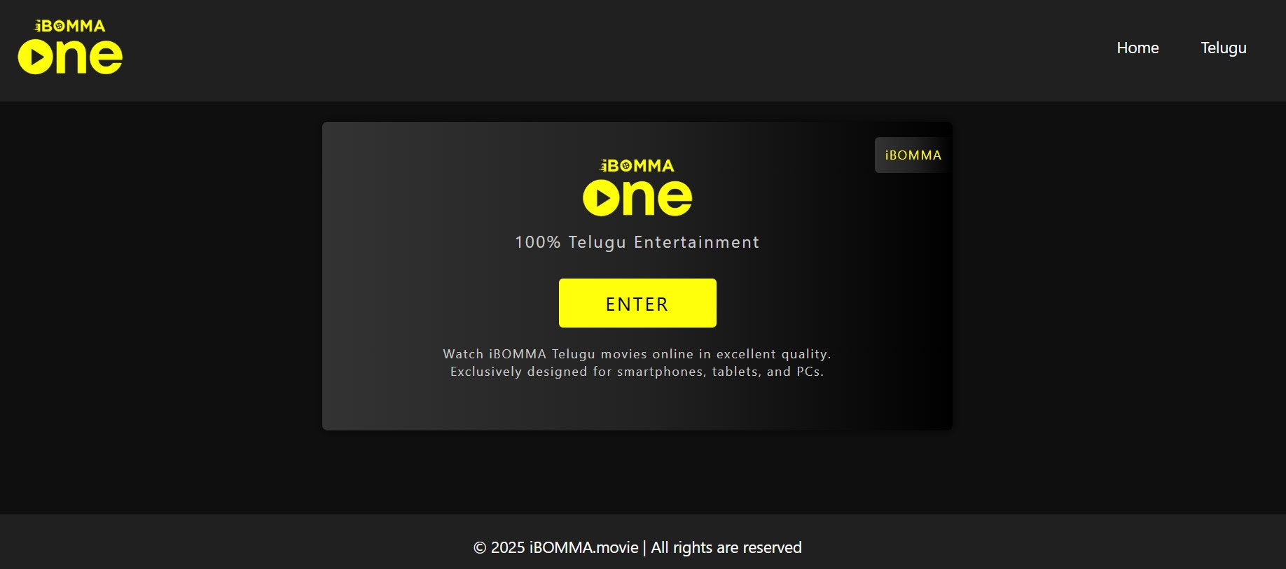 iBOMMA - Watch Ibomma Telugu Movies New 2025