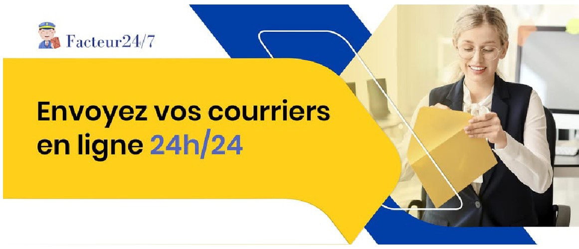 Envoyez des lettres en ligne en toute sécurité avec Facteur24.co