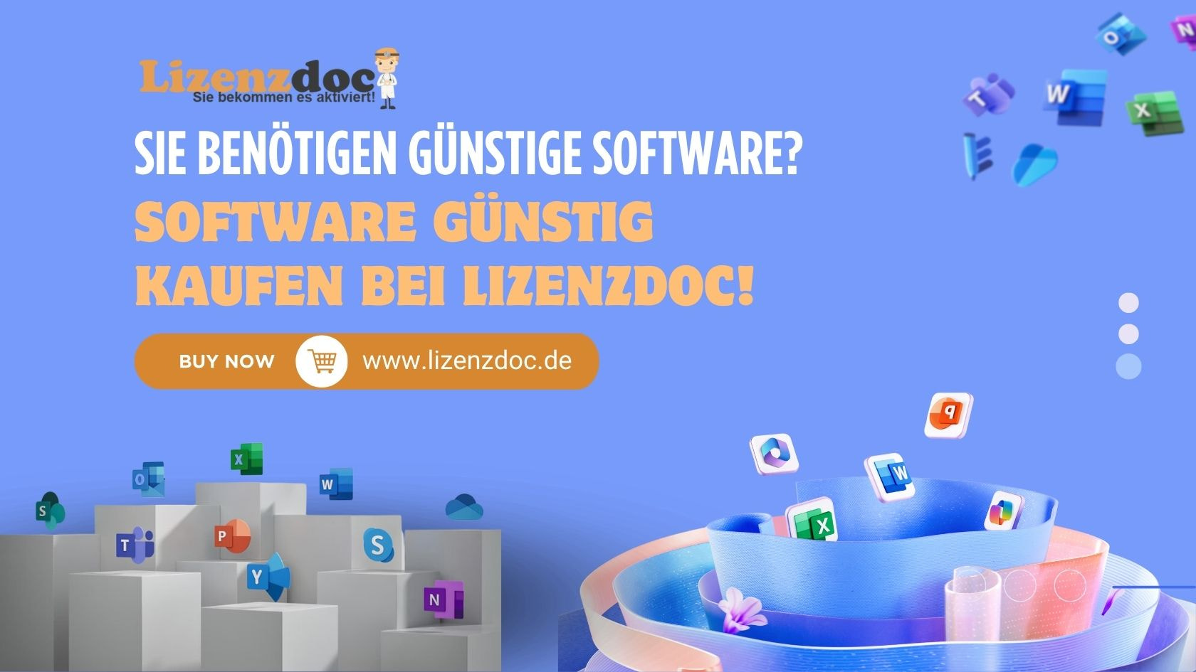 Top-Software günstig kaufen? Jetzt zuschlagen bei LizenzDoc!