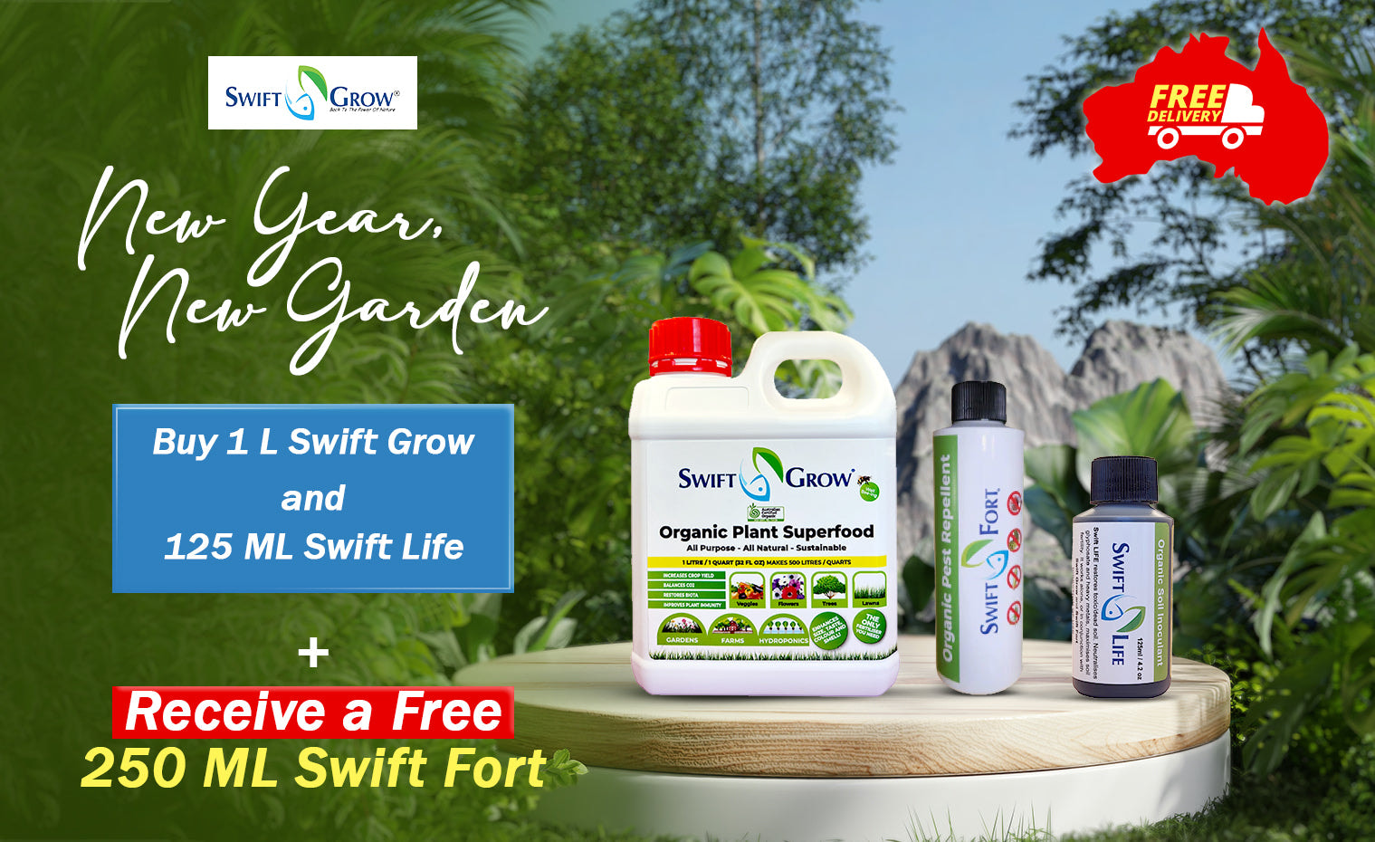 Organic Solutions for Thriving Plants & Soil Health - Swift Grow