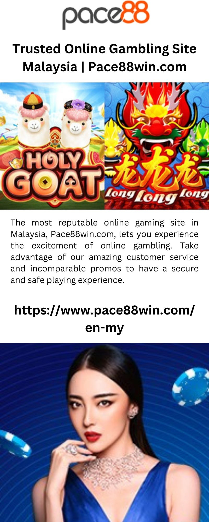 Trusted Online Gambling Site Malaysia | Pace88win.com - 1