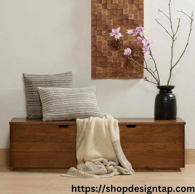 Contemporary Bench with Storage - Shop Design Tap - 1