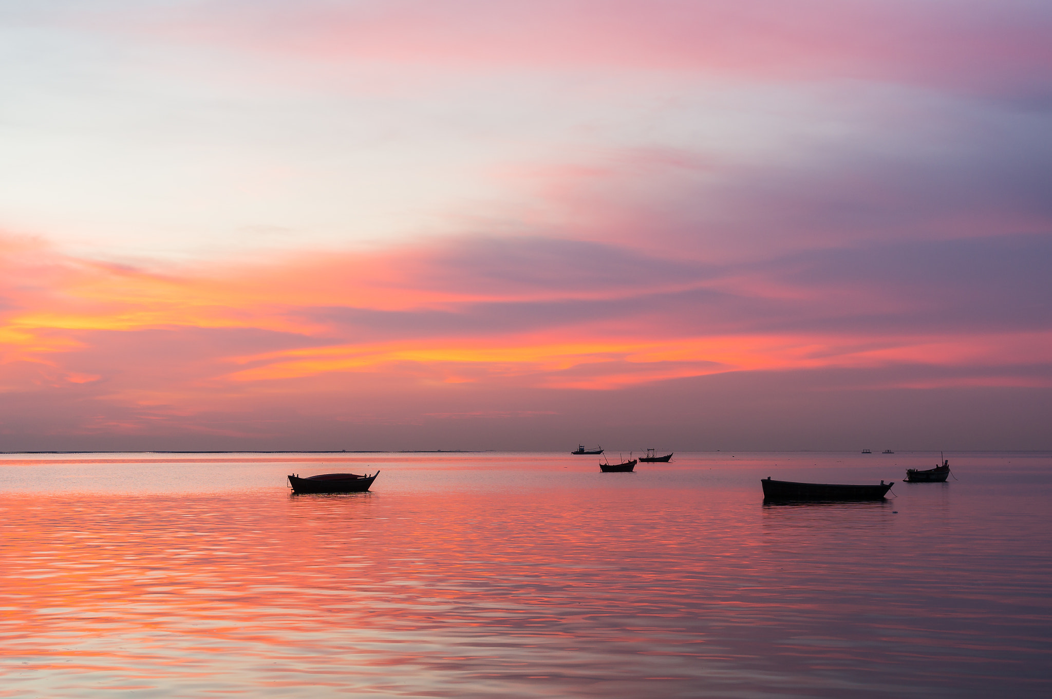 Sony Alpha NEX-6 sample photo. Sunset and fishing boat photography