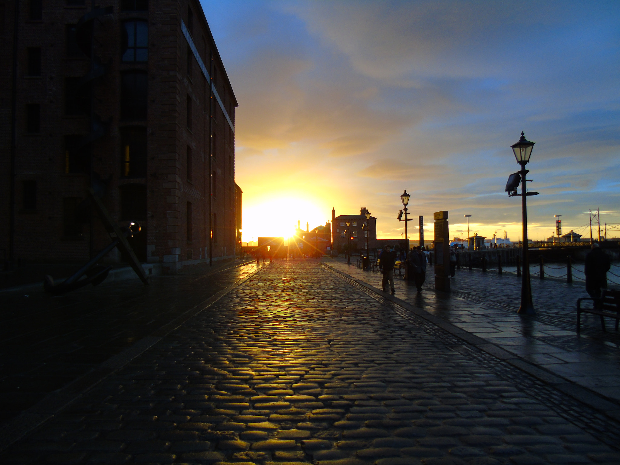 Sunset in Liverpool 001