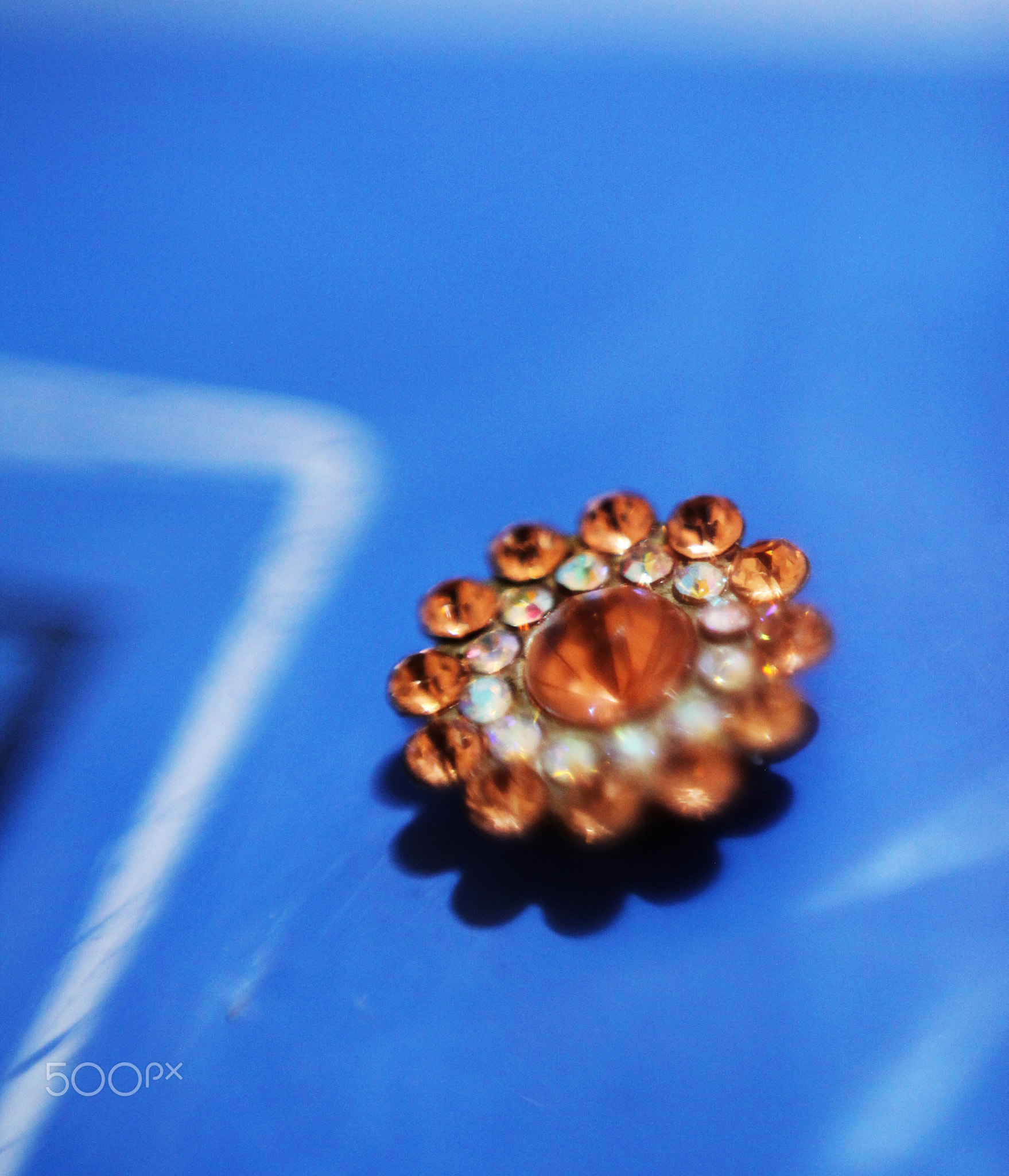 Rose Gold Flower Dermal Anchor