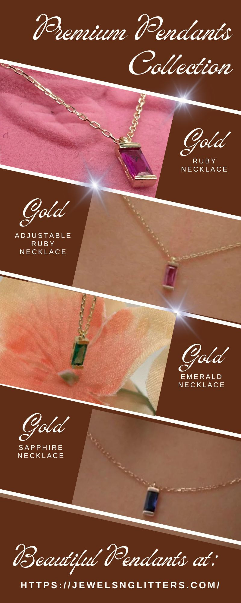 Buy Stylish Gold & Silver Pendants Online – Best Designs & Prices