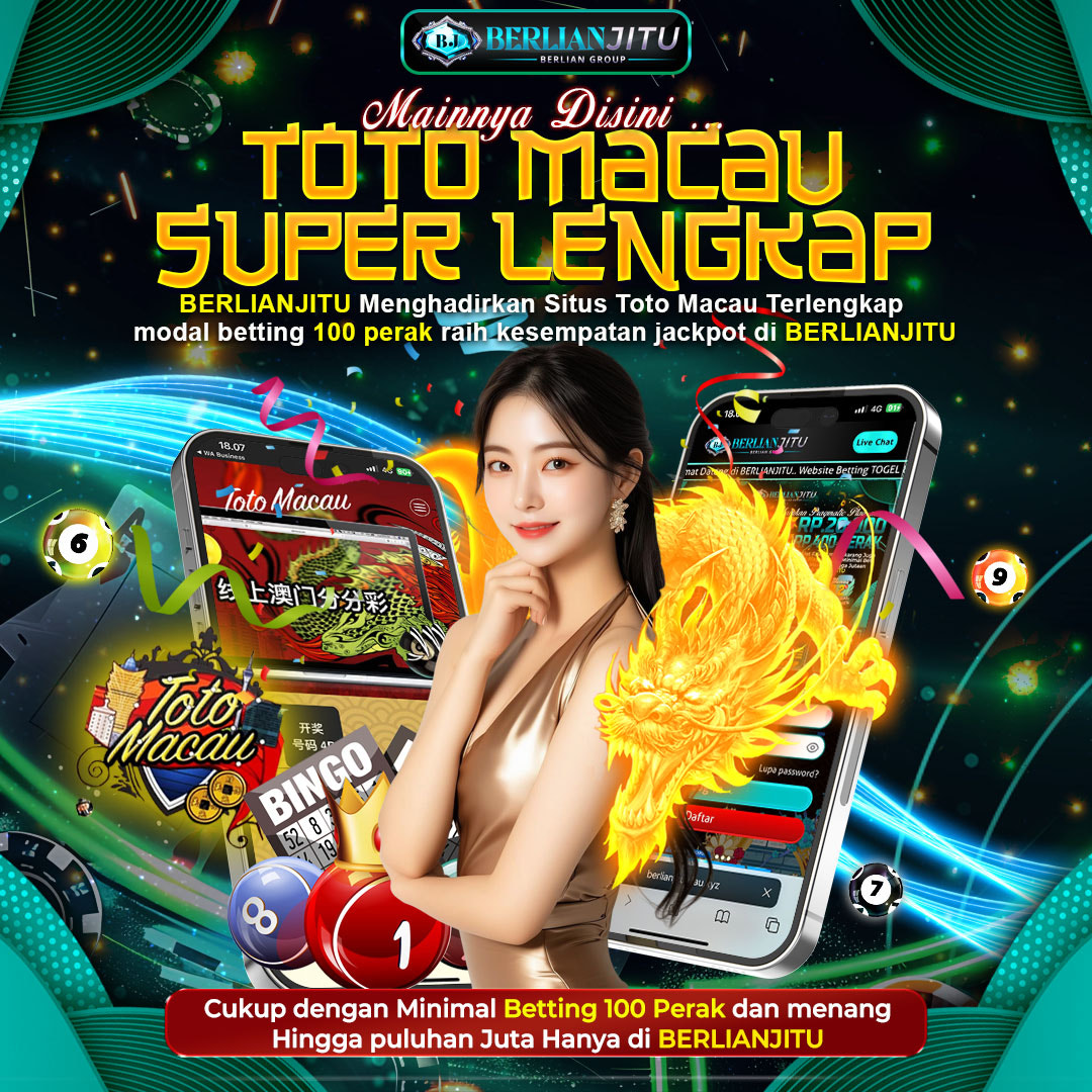 Berlianjitu :Situs Resmi Toto Macau Super Lengkap