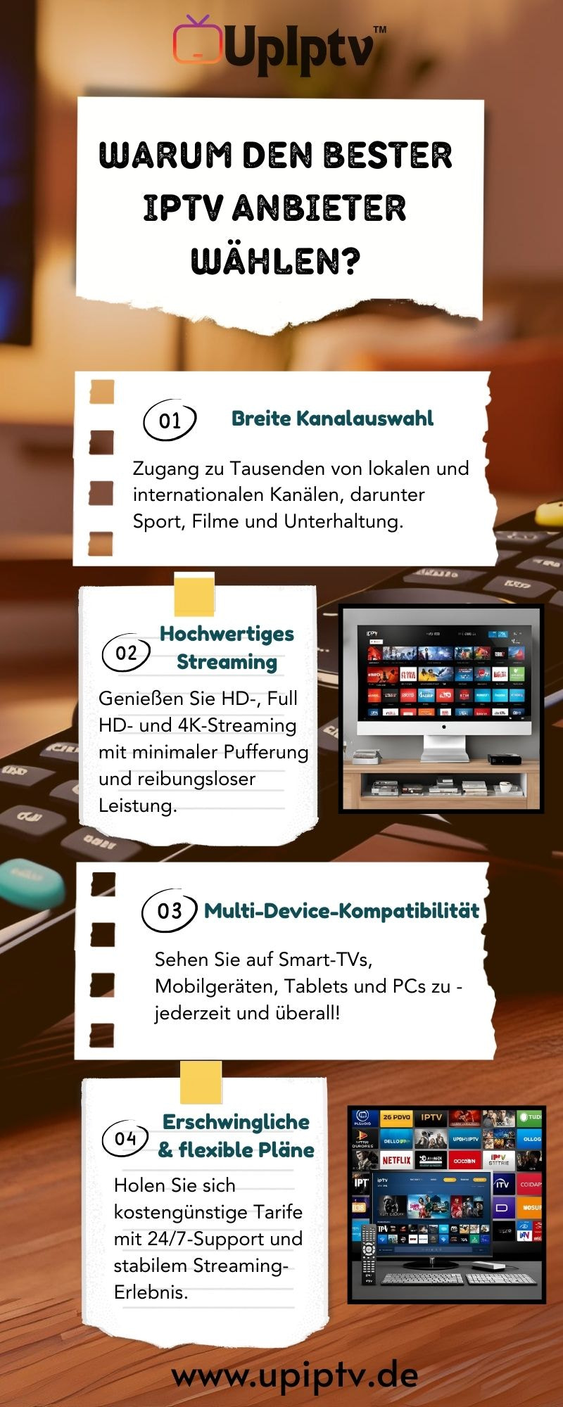 Der beste IPTV Anbieter: So findest du den perfekten Service für deine Bedürfnisse