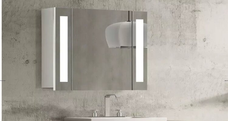 Badezimmer Spiegelschränke mit Beleuchtung – Stilvolle & Funktionale Lösungen