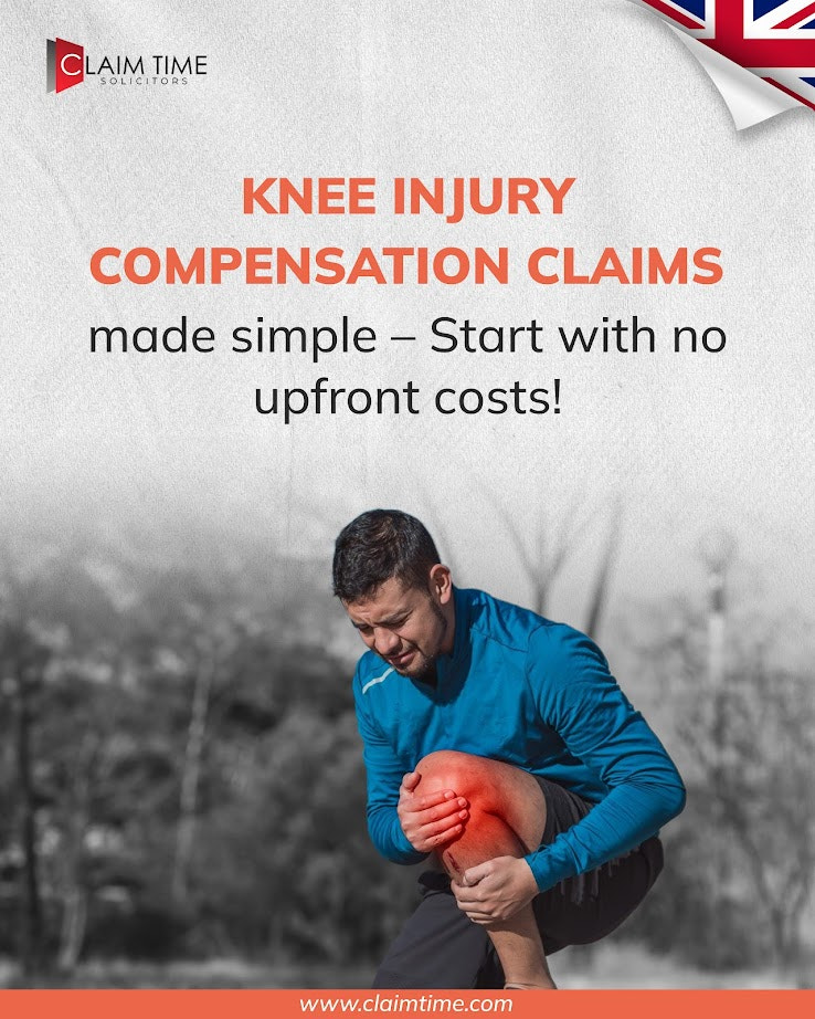 Knee Injury compensation – Start with no upfront costs