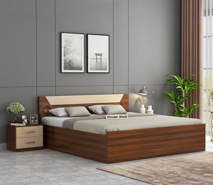 Queen Bed with Storage for Smart Living
