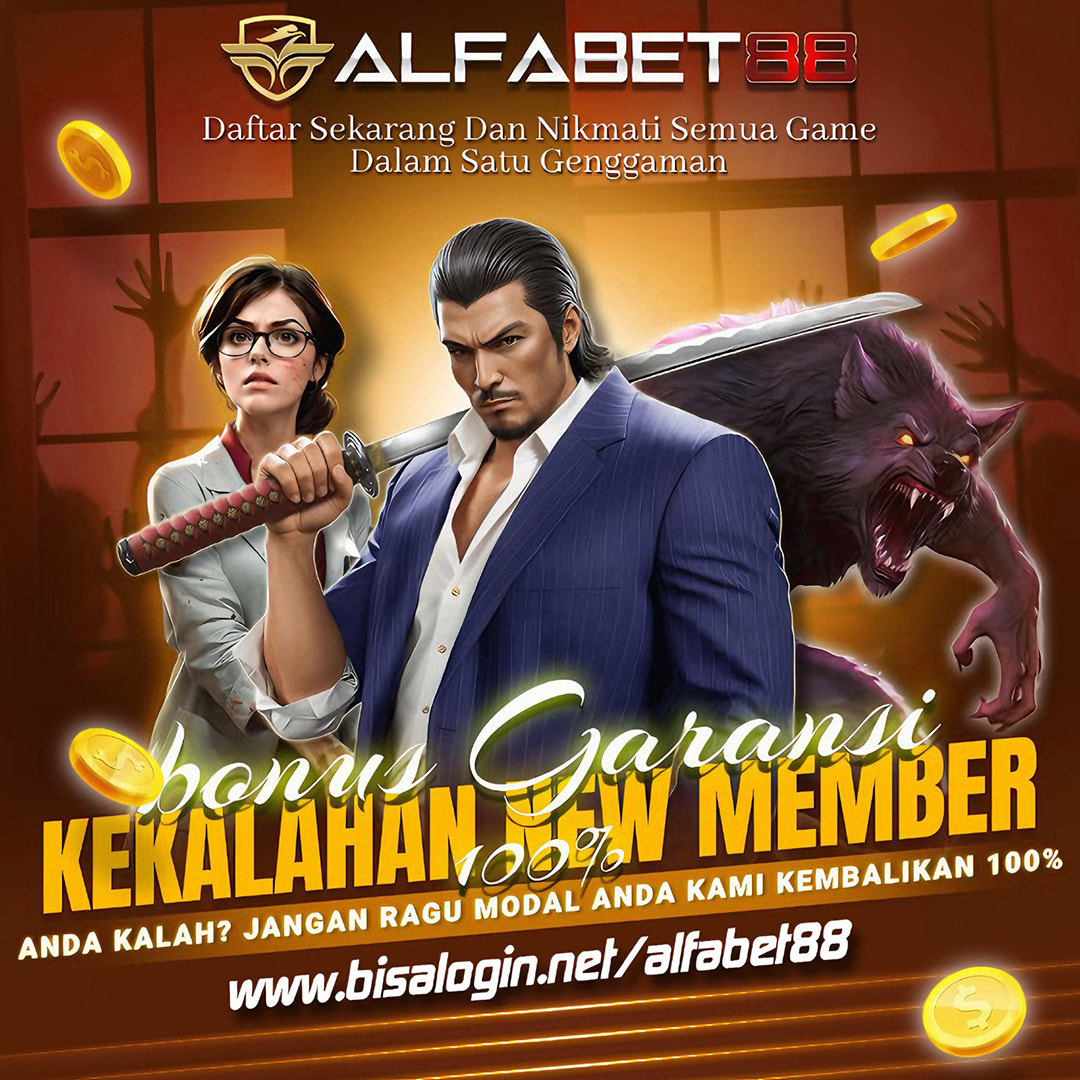 ALFABET88 BONUS GARANSI KEKALAHAN 100% MEMBER BARU