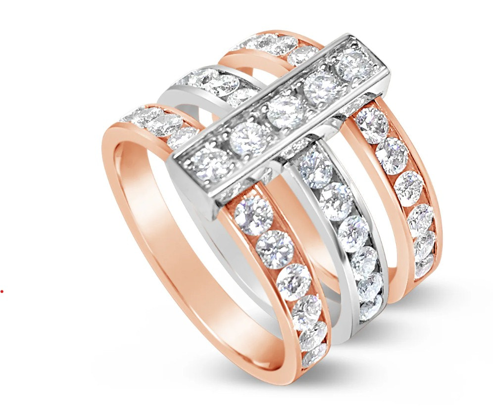 Women's Rose Gold Engagement Rings – Elegant Sparkle in Every Shade