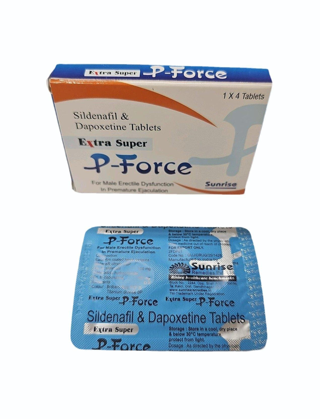 Extra Super P Force 200 mg | Kamagra Shop