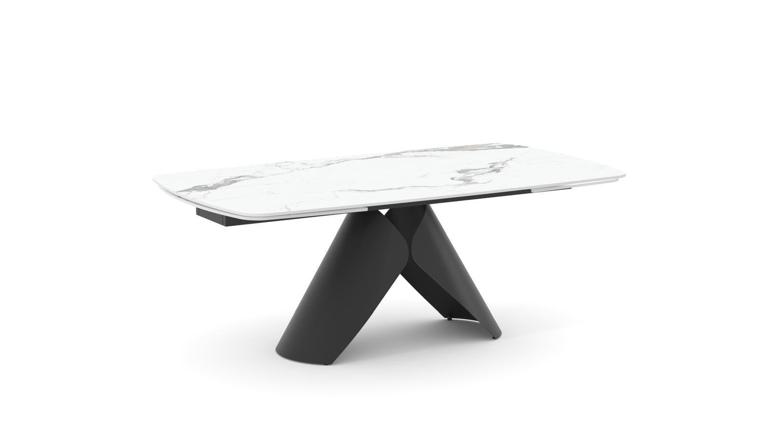 Dakota Extendable Table  200cm Black Base