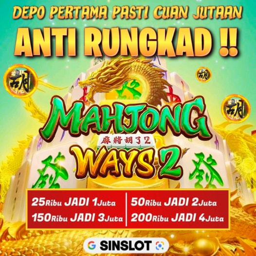 SINSLOT : Situs Slot Dana Resmi 2025 - Jackpot Progresif & RTP 98%: SINSLOT iku salah siji sing paling gacor online 777 slot gambling Camping sing gampang kanggo menang maxwin dina ing Indonesia, kang nyedhiyani paling dipercaya slot77 opsi registrasi lan hadiah nganti atusan yuta rupiah saben dina. Kanggo pembuangan saka slot777 game gambling online sing duwe penak kanggo menang jackpots, scatters, lan maxwins. Mulane, ARESGACOR pilihan tengen saiki kanggo muter Welasan game gacor slot777 paling anyar dilengkapi RTP, https://pastimaxwin.pro/