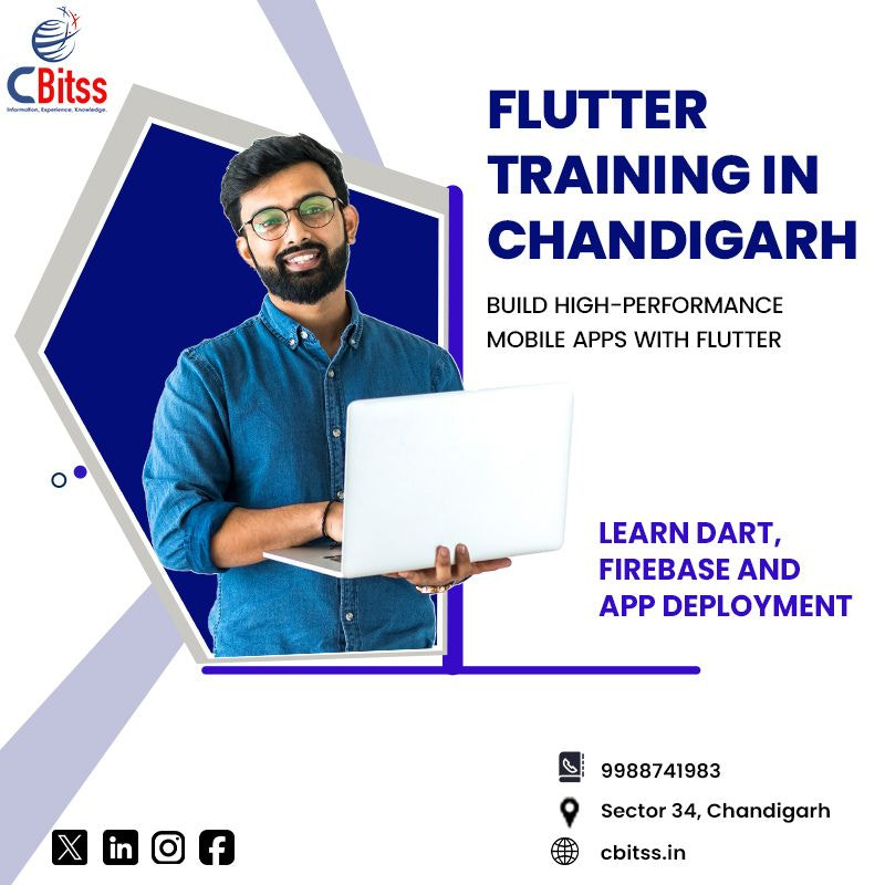 Flutter Training in Chandigarh – Build Beautiful Apps with CBitss