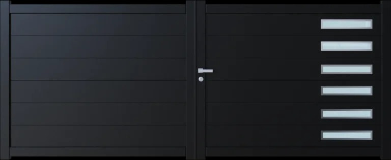 Portão alumínio jardim