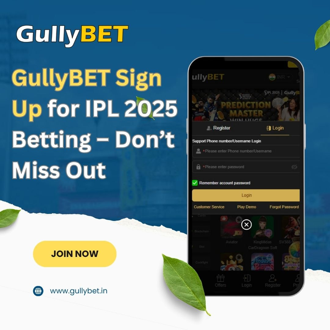 GullyBET Sign Up for IPL 2025 Betting – Don’t Miss Out