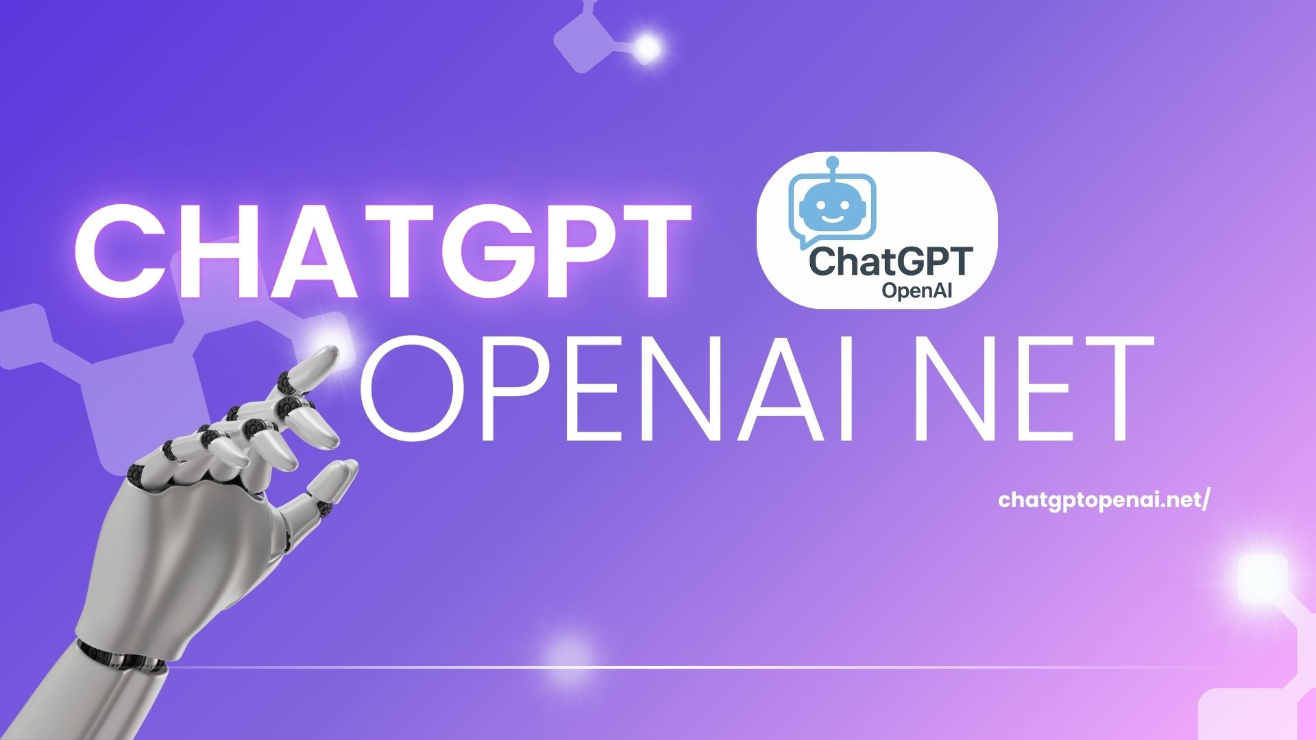 ChatGPT OpenAI Net – Minimalistisches Webdesign für eine KI-Plattform