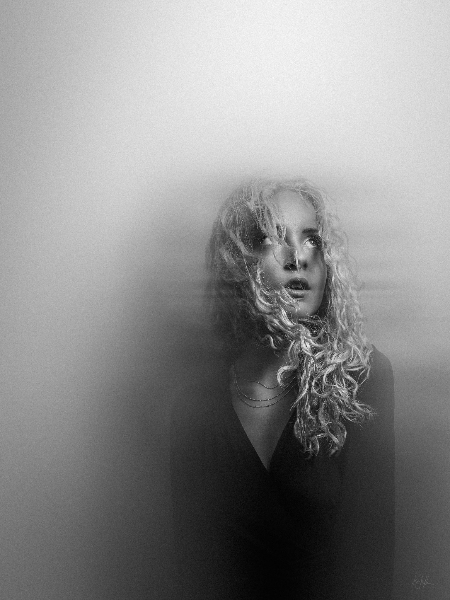 “A presence fading into light and silence.”