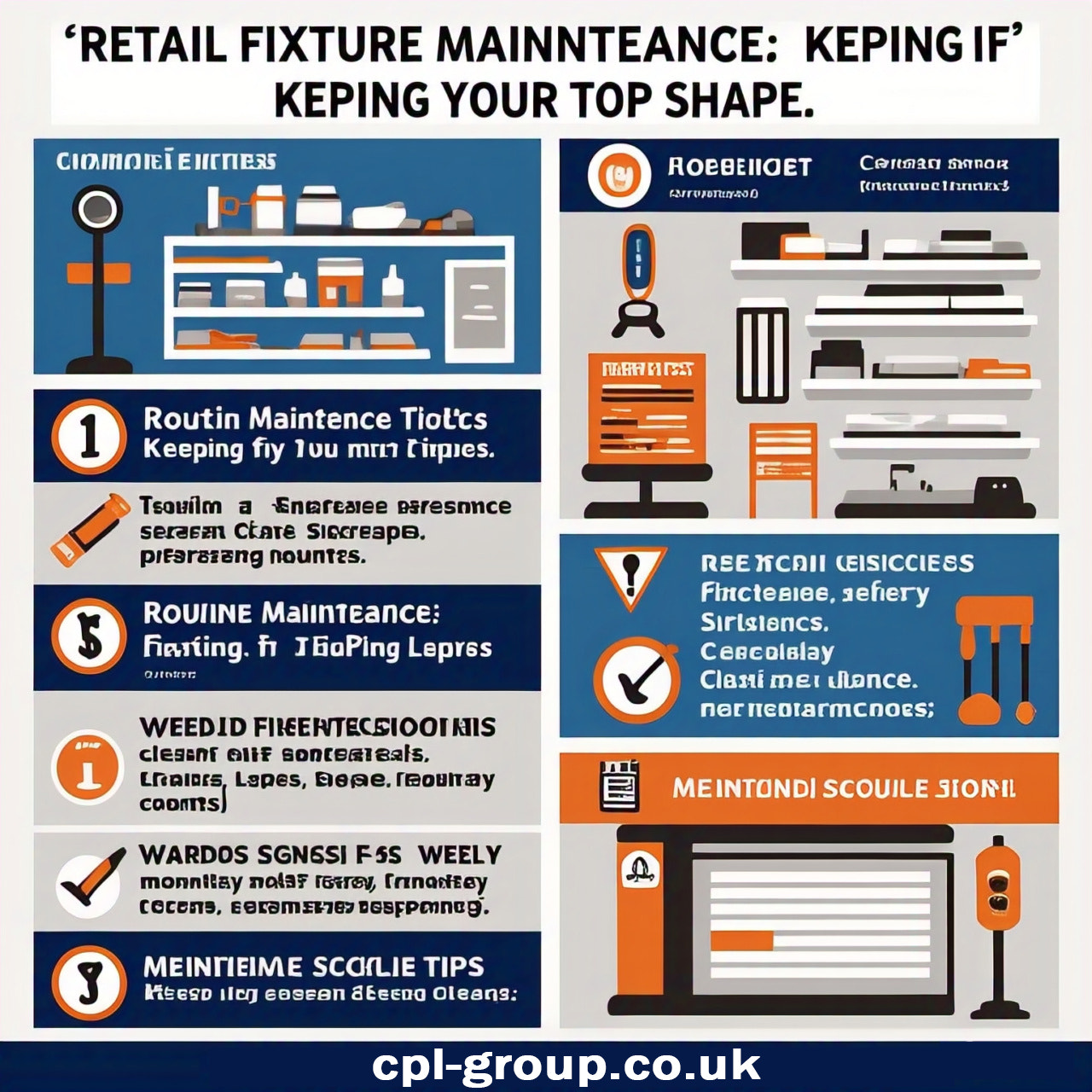 retail fixture maintenance