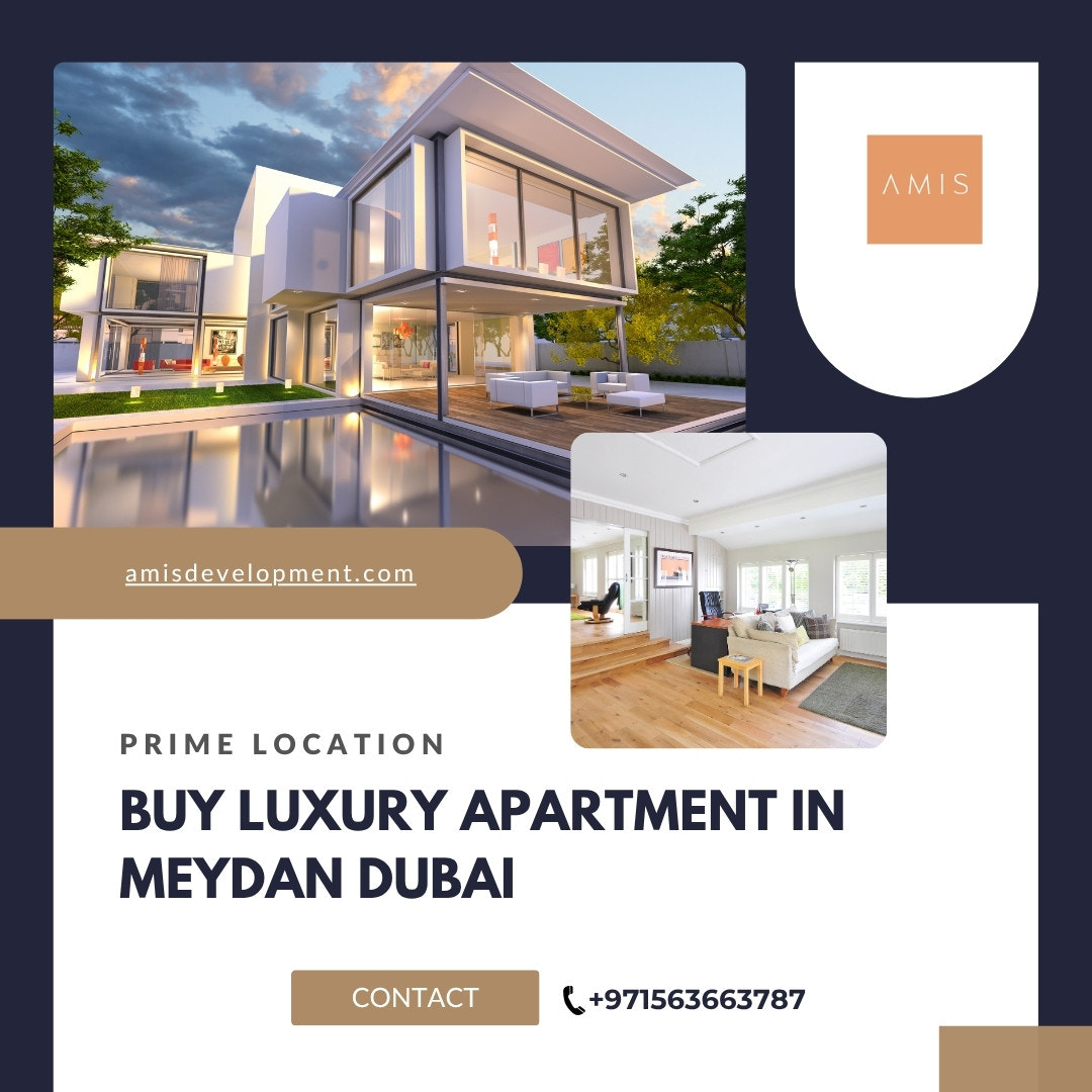 Buy Luxury Apartment in Meydan Dubai - Amis Development