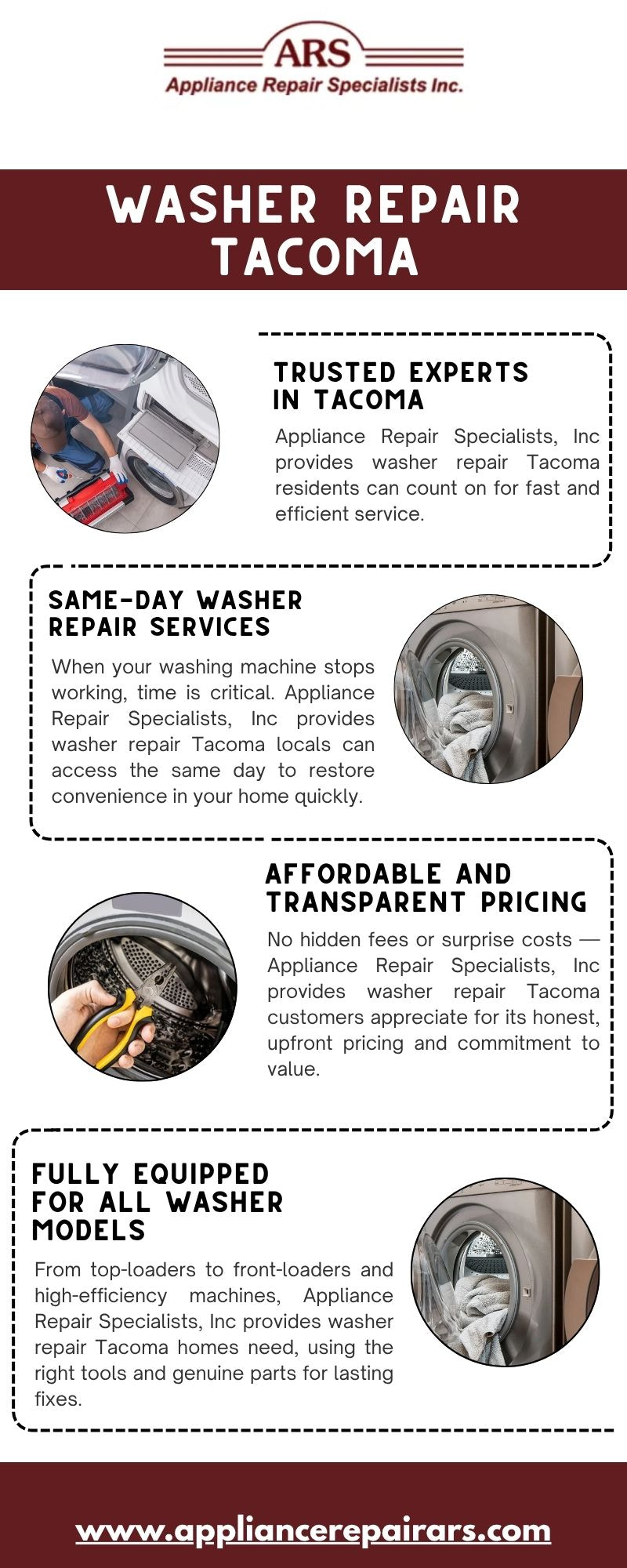 Get Fast & Reliable Washer Repair Tacoma Services