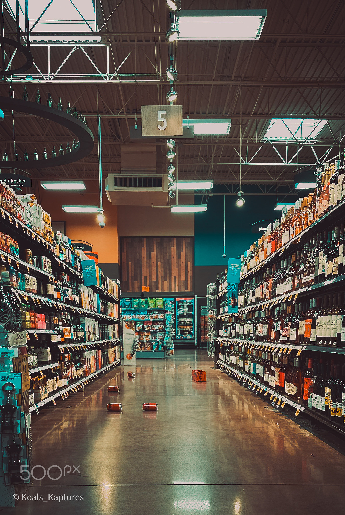 Clean up on isle… wine?