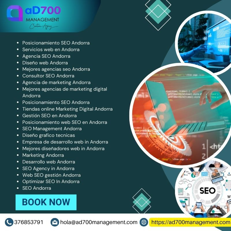 Agencia de Diseño Web en Andorra – Ad700management