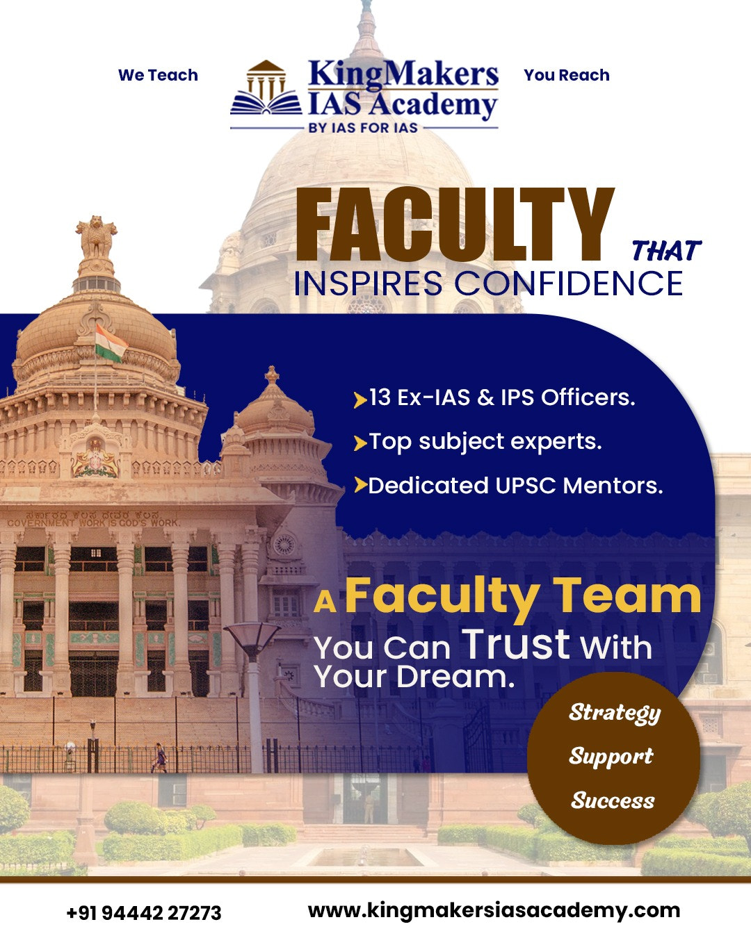 KingMakers IAS Academy – Trusted UPSC Coaching by Ex-IAS & IPS Officers