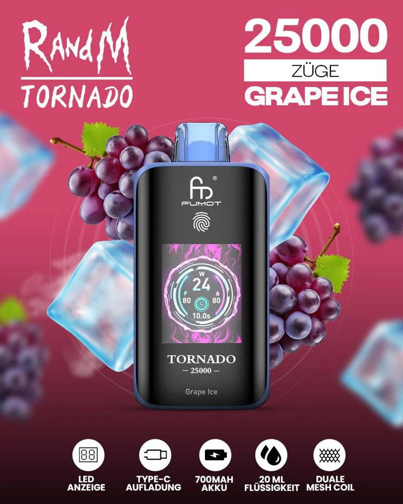 RandM Tornado 20000 Vape
