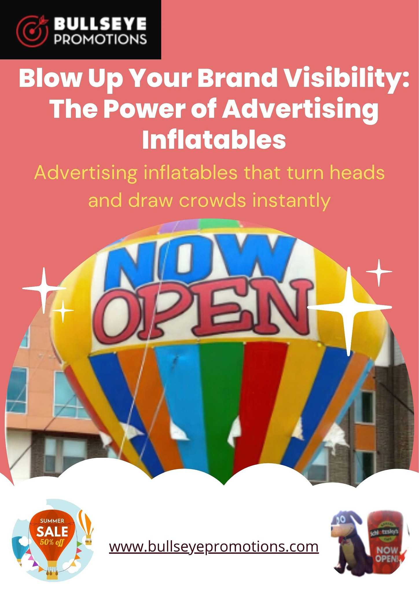 Blow Up Your Brand Visibility: The Power of Advertising Inflatables - 1