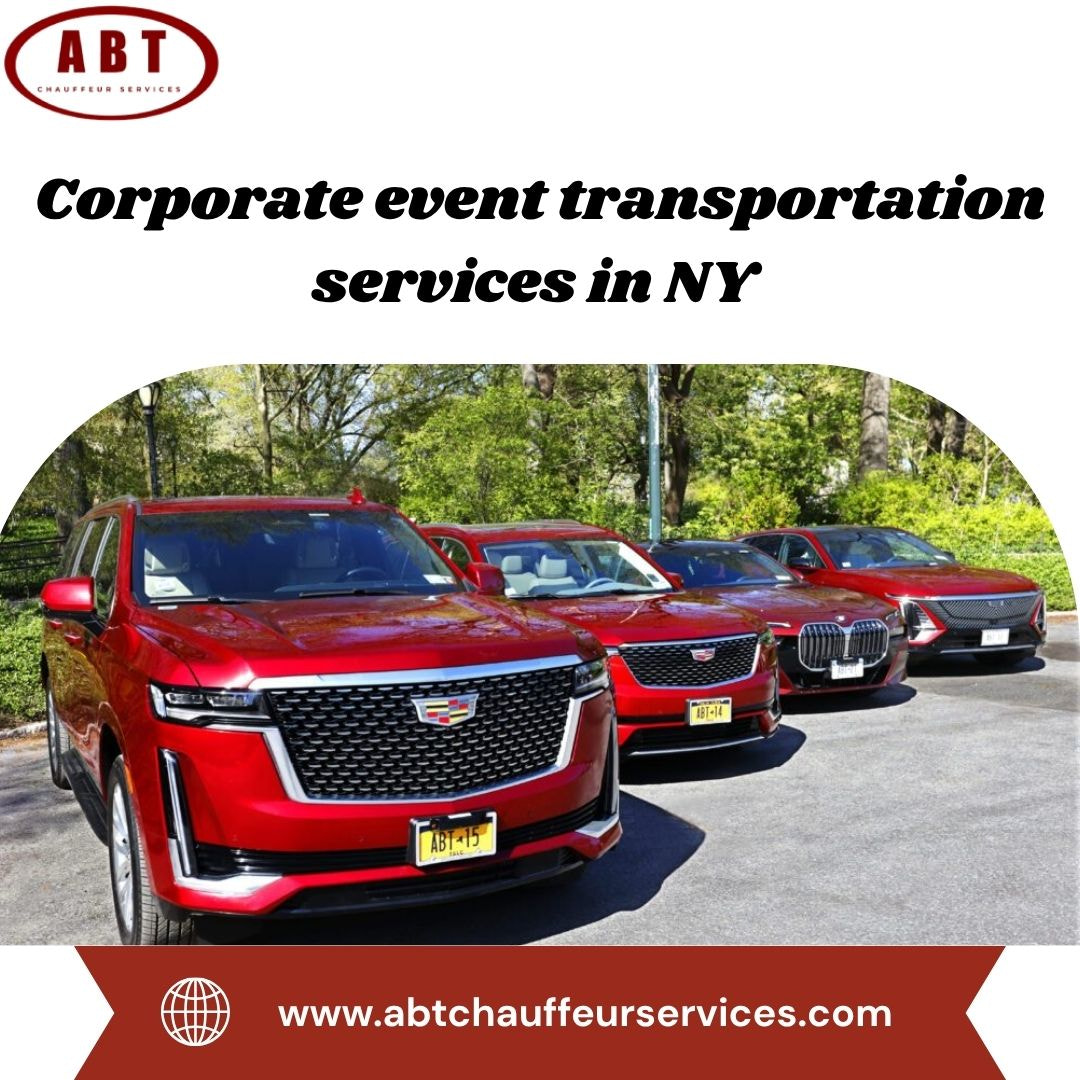 Corporate event transportation services in NY