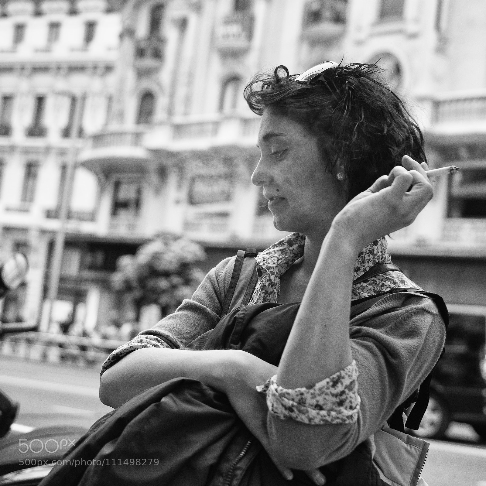 Olympus OM-D E-M5 sample photo. Smoking photography