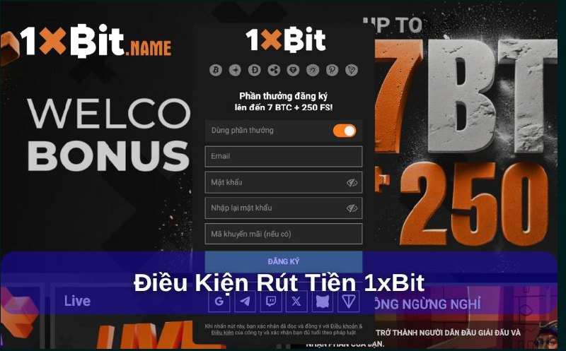 Những lưu ý quan trọng khi rút tiền 1xbit