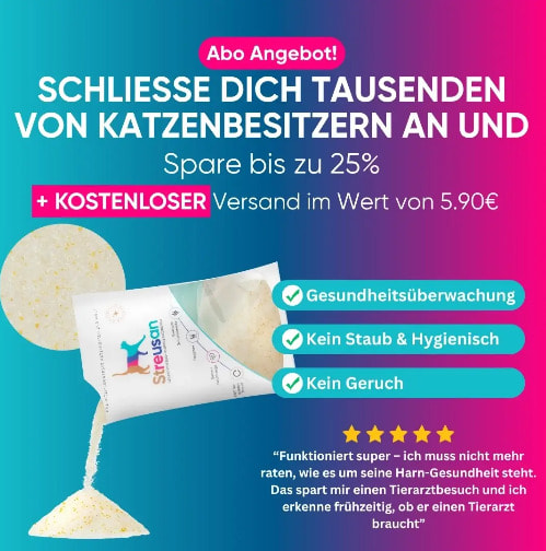 Purer Komfort: Hygienisches Katzenstreu von Streusan