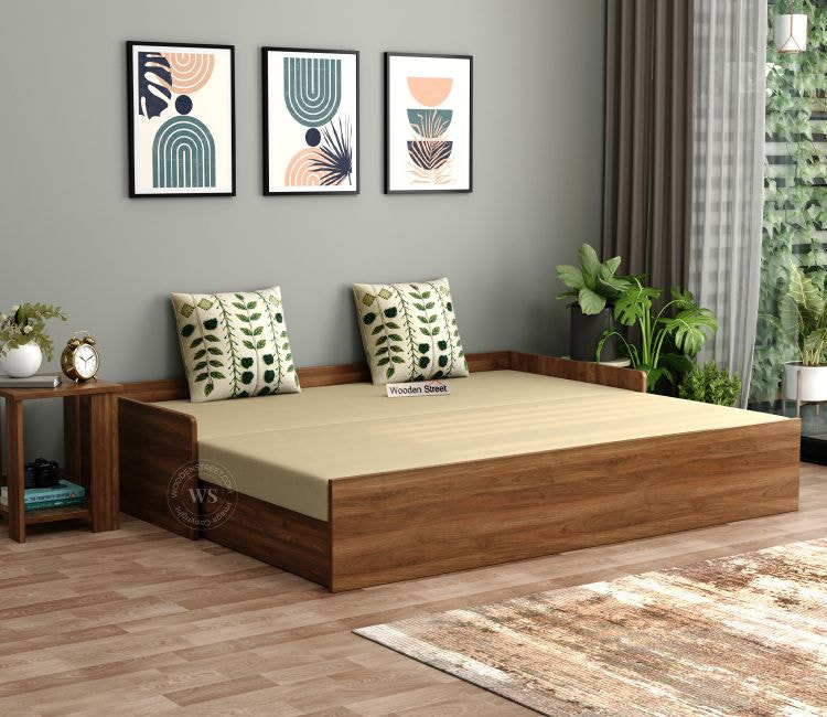 Buy Queen Size Beds with Storage at Wooden Street