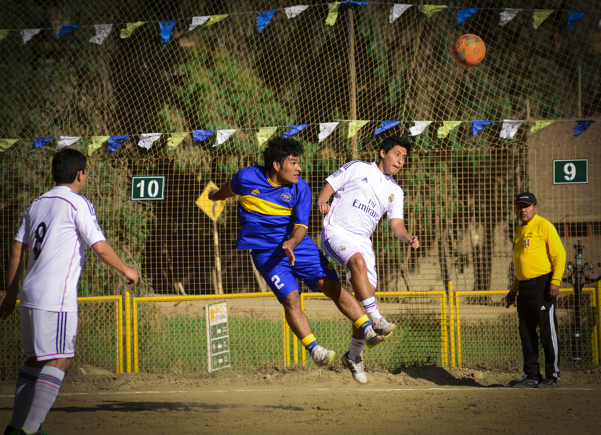 FUTBOL MACHO EN LOS ANDES...