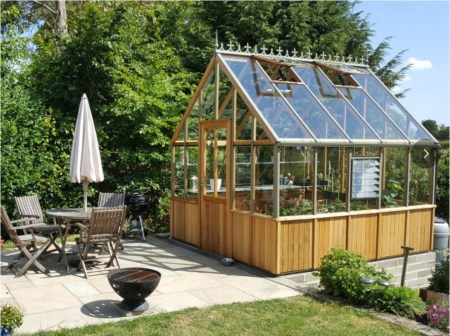 Transform Your Garden with the Alton Cedar Greenhouse
