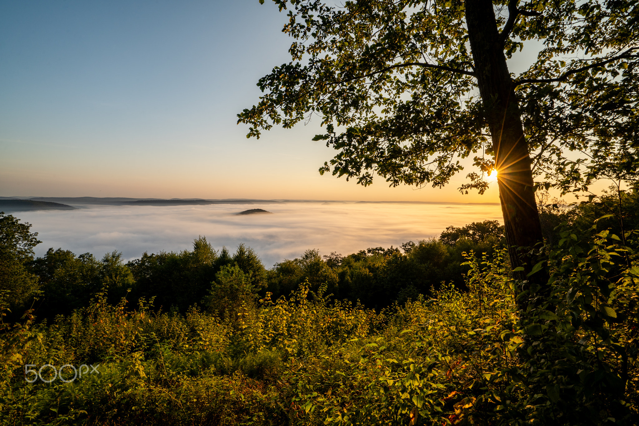 Twin Mountain Sunrise