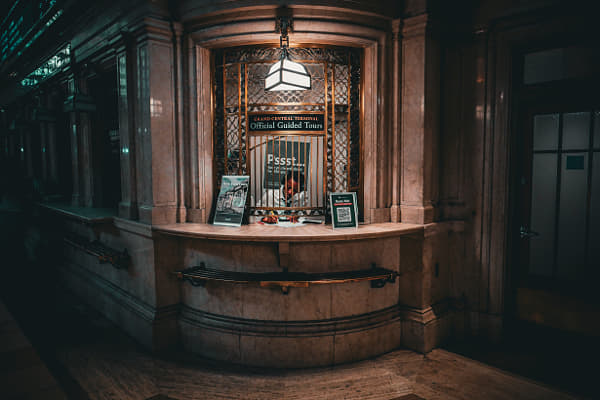 Ticket counter