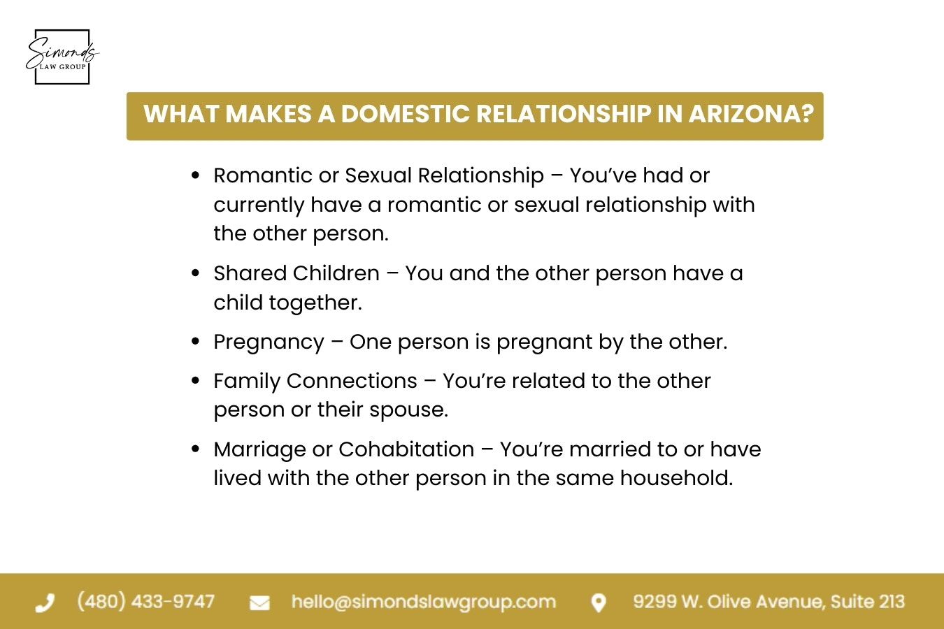Understanding Domestic Relationships in Arizona Law