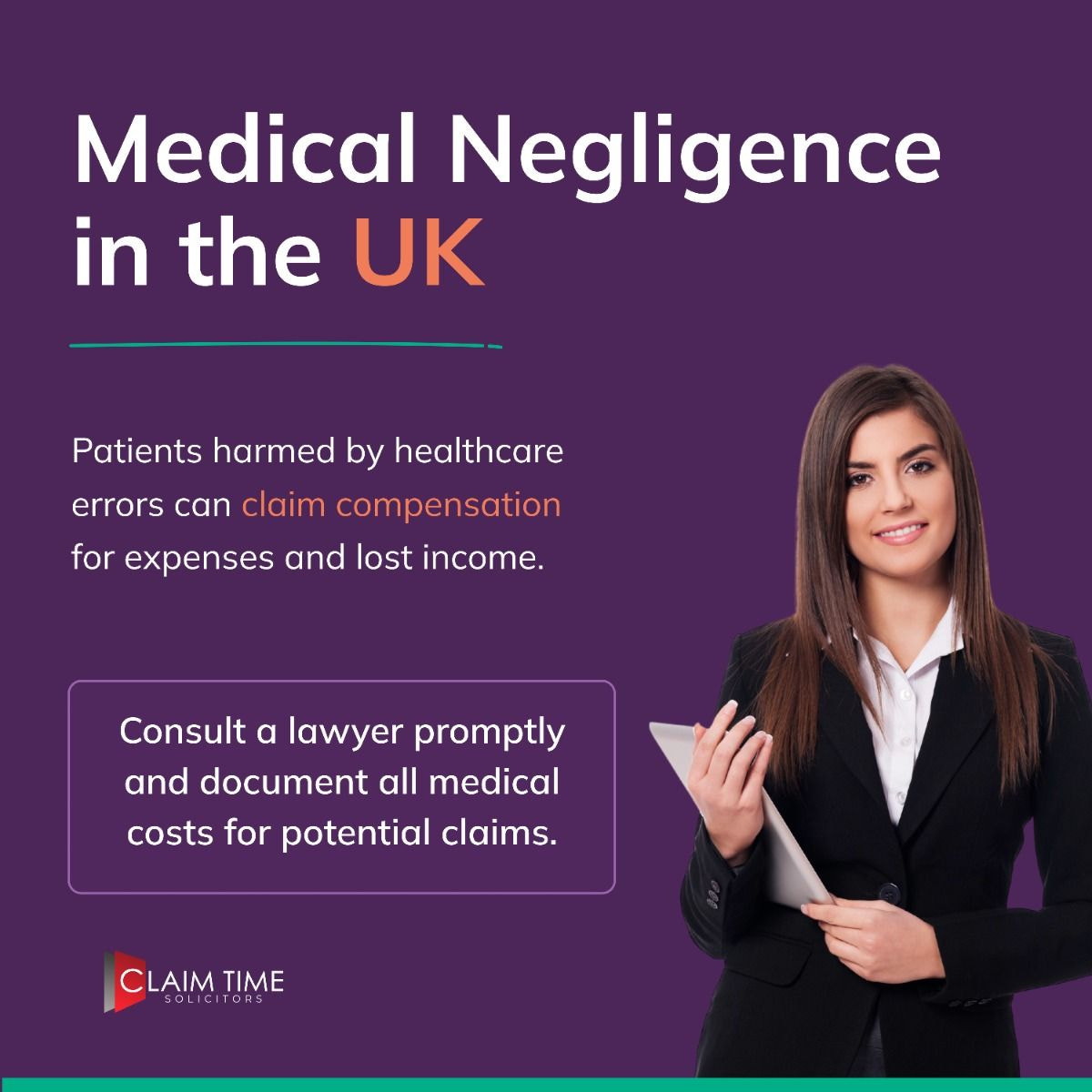 No Win No Fee medical negligence solicitors UK