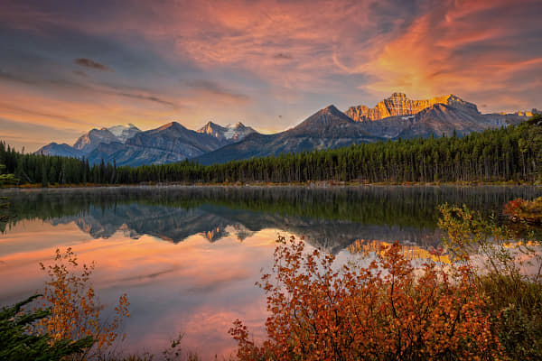 The Canadian Rockies in the Autumn