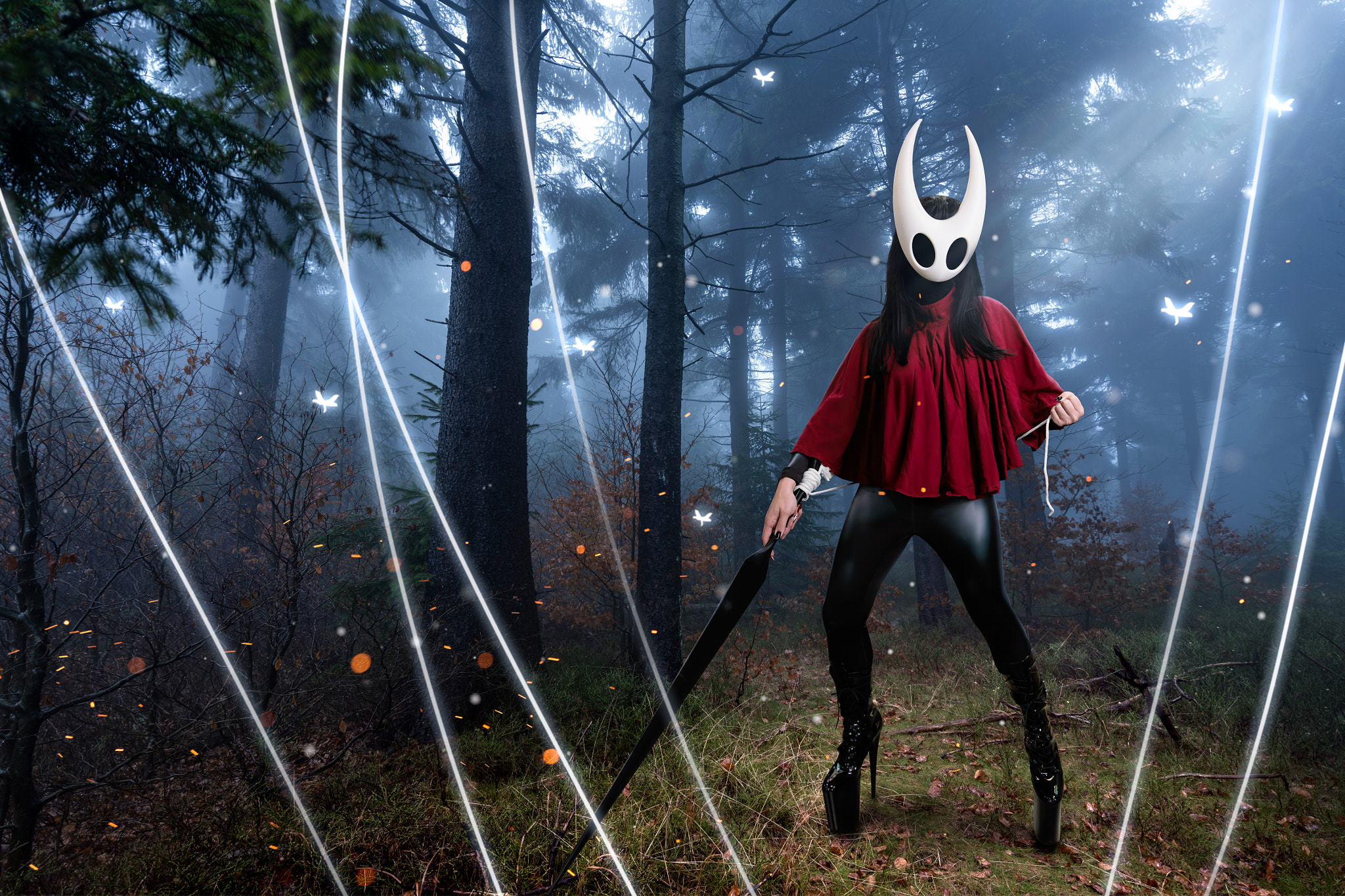 Hollow Knight Cosplayer
