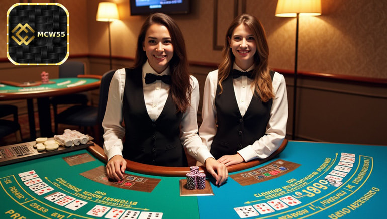 Live dealer casino 