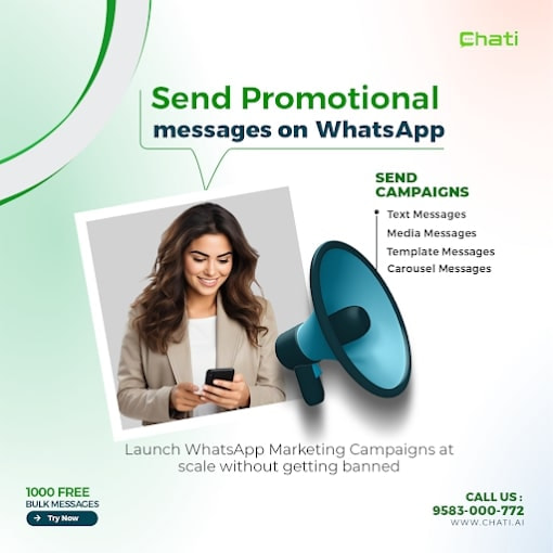 WhatsApp Bulk Message Broadcast Tool by Chati