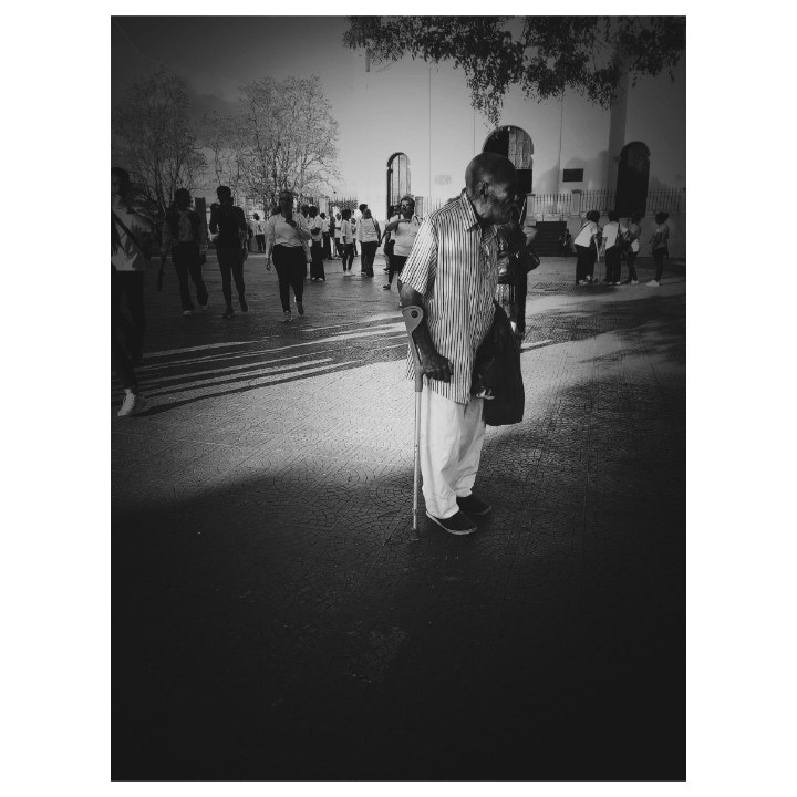 Street blanco y negro