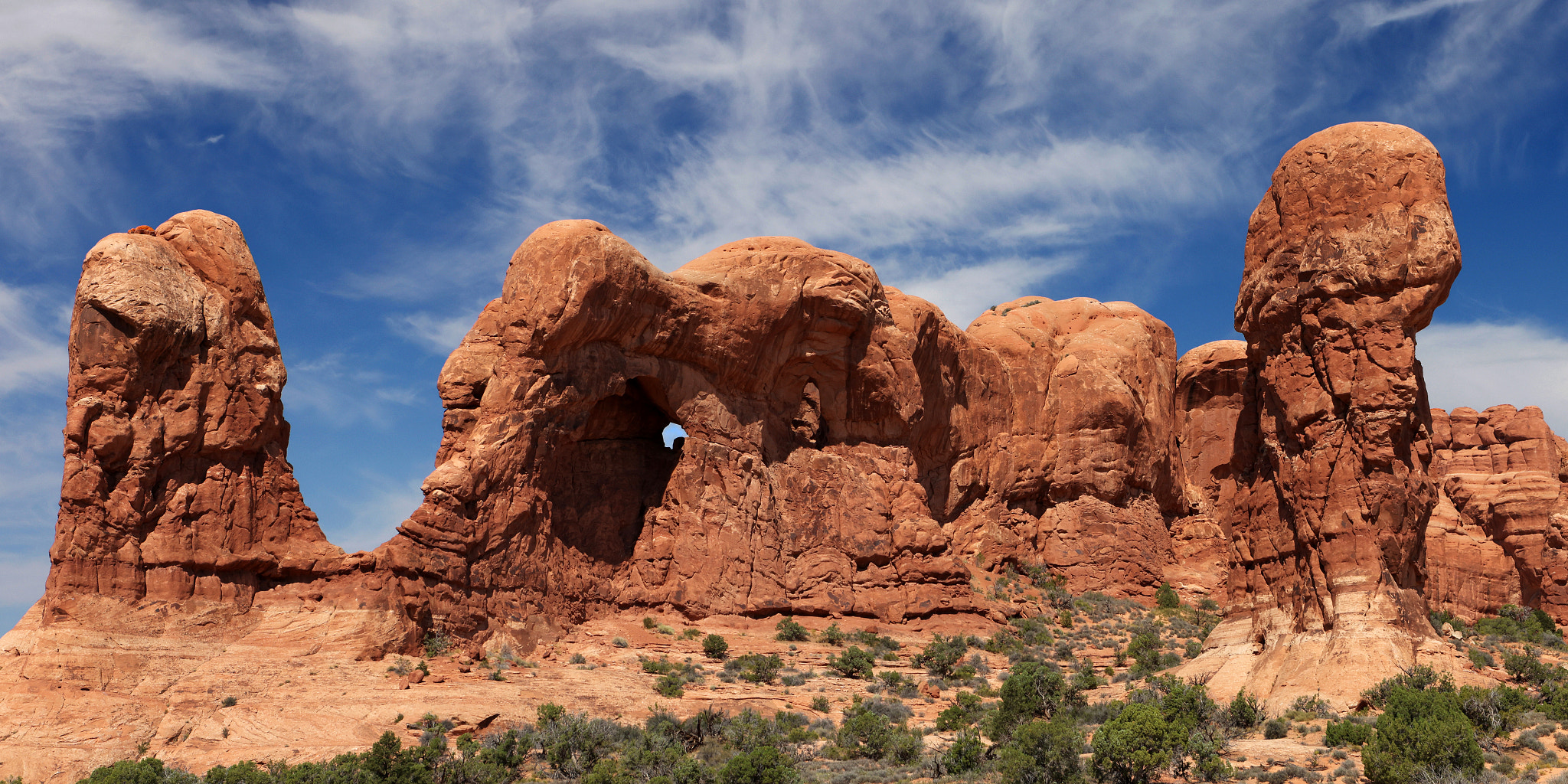 Parade of Elephants Rock in Arches National Park